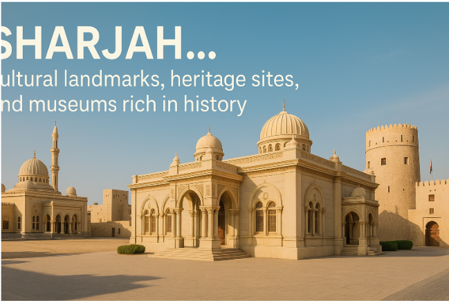 Sharjah... Cultural Landmarks, Heritage Sites, and Museums Rich in History